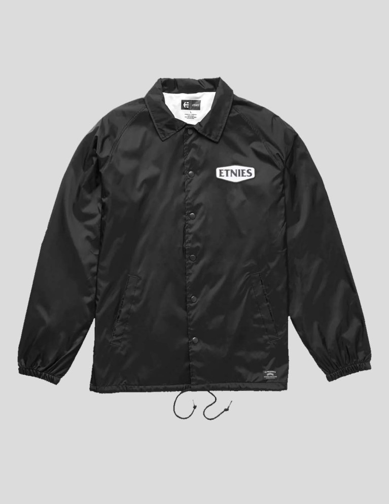 Colaborações ETNIES dystopia coaches jacket black